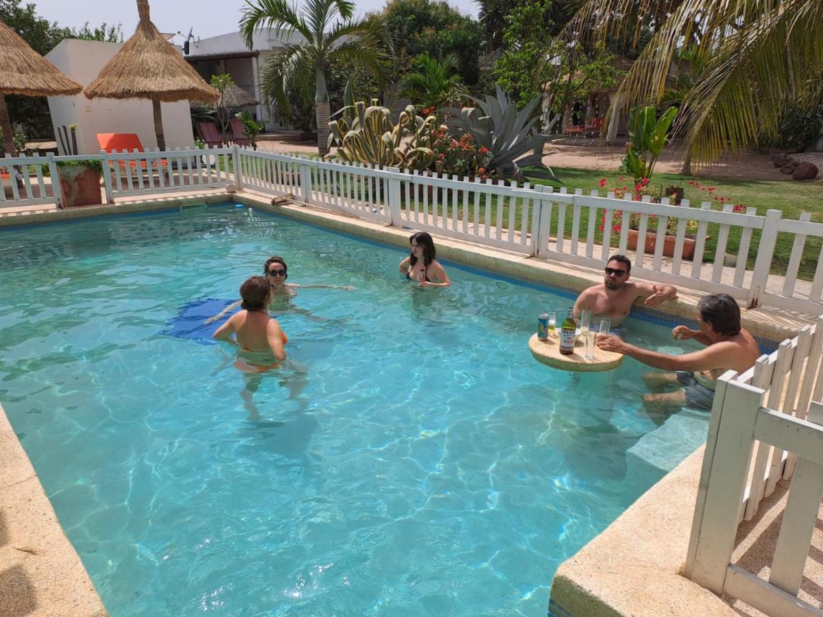 Chambre D'Hote Les Vacanciers Nianing Exterior foto