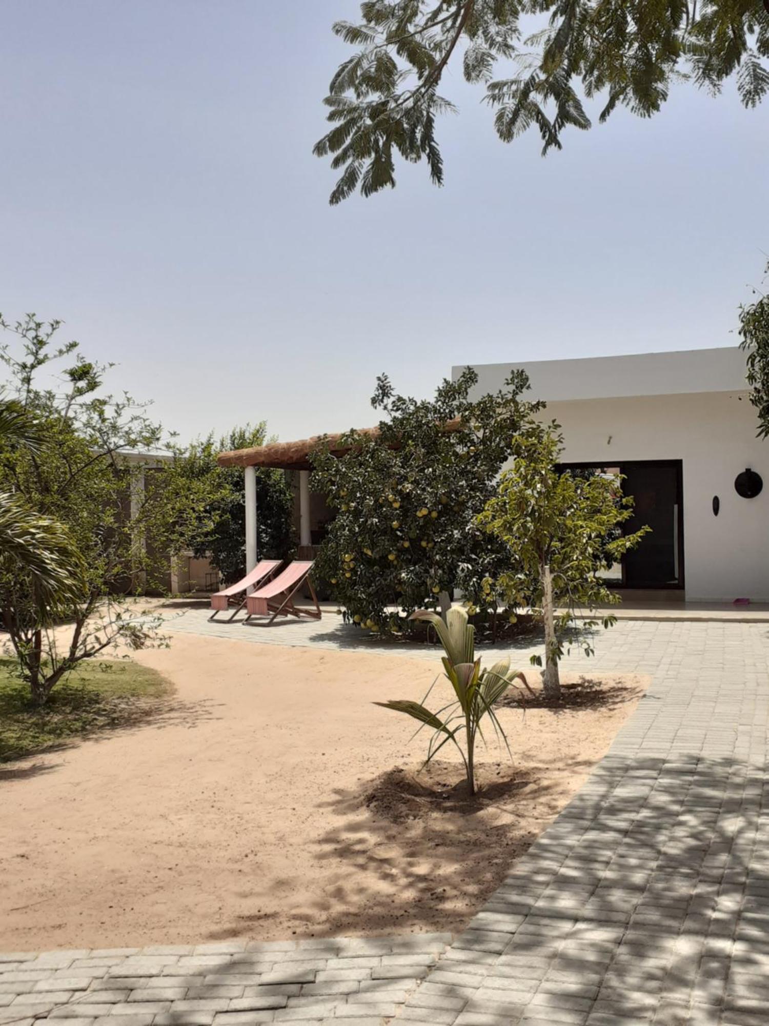 Chambre D'Hote Les Vacanciers Nianing Exterior foto